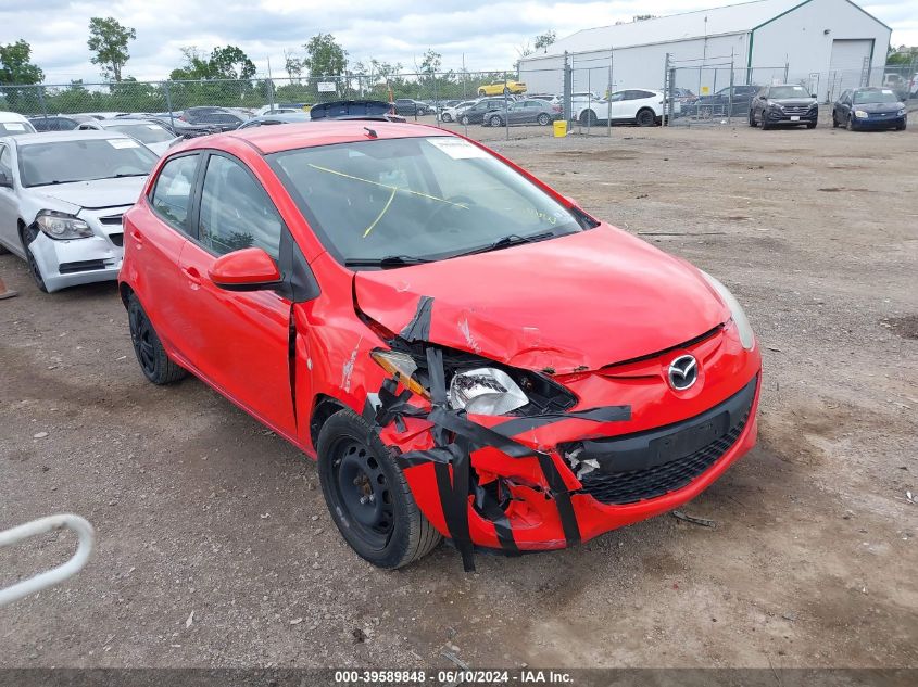 2012 MAZDA MAZDA2 SPORT