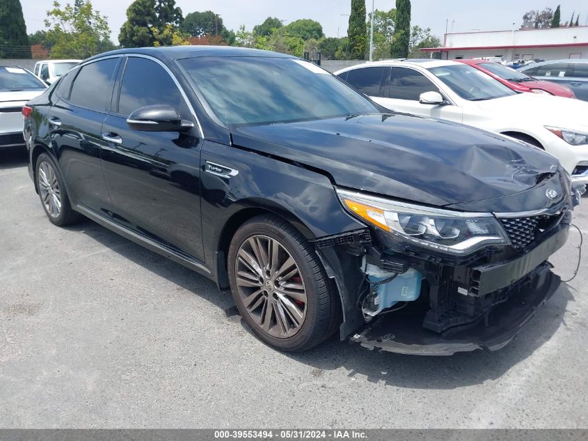 2018 KIA OPTIMA SX TURBO