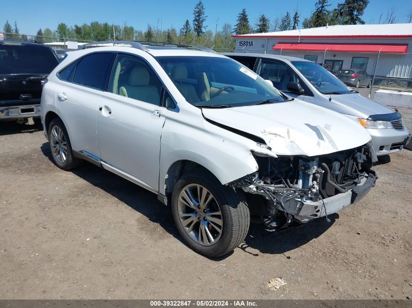 2013 LEXUS RX 450H