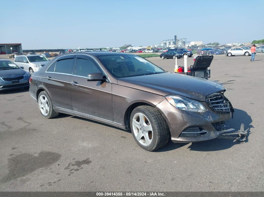 2016 MERCEDES-BENZ E 350 4MATIC