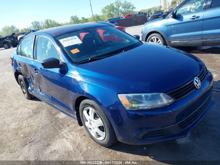 2014 VOLKSWAGEN JETTA 2.0L S