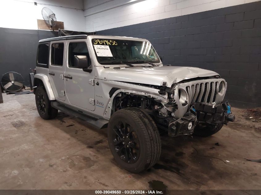 2023 JEEP WRANGLER 4XE SAHARA 4X4