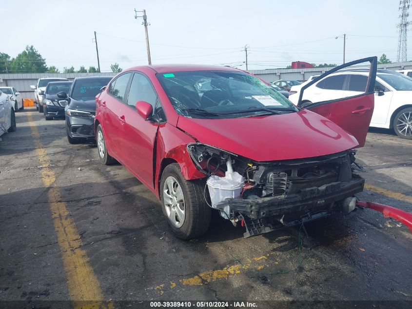 2016 KIA FORTE LX