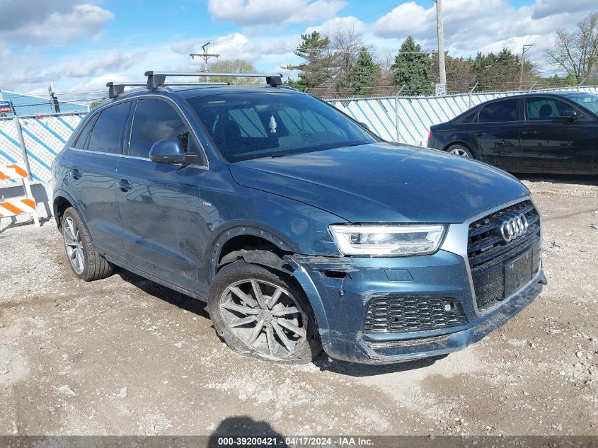 2018 AUDI Q3 2.0T SPORT PREMIUM