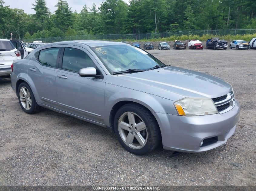 2013 DODGE AVENGER SXT