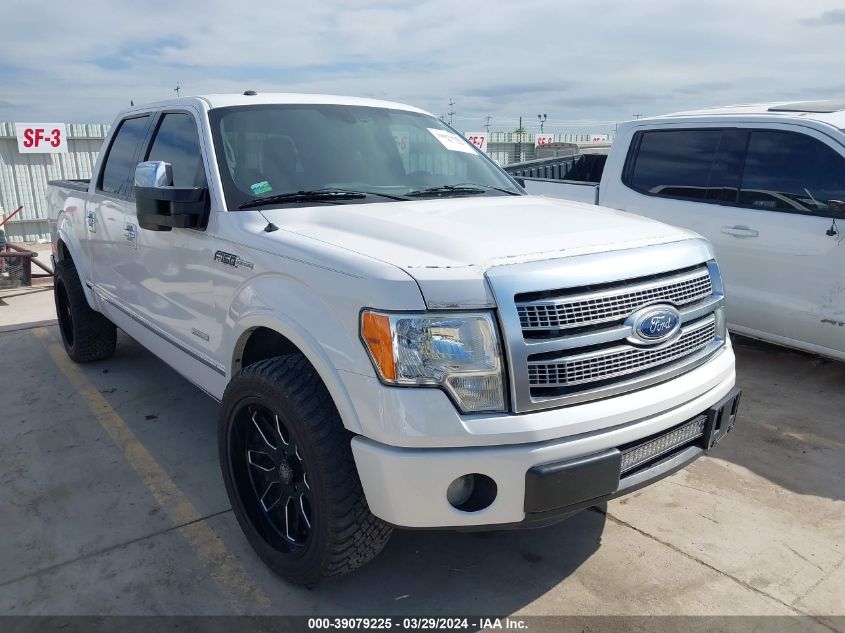 2011 FORD F-150 PLATINUM