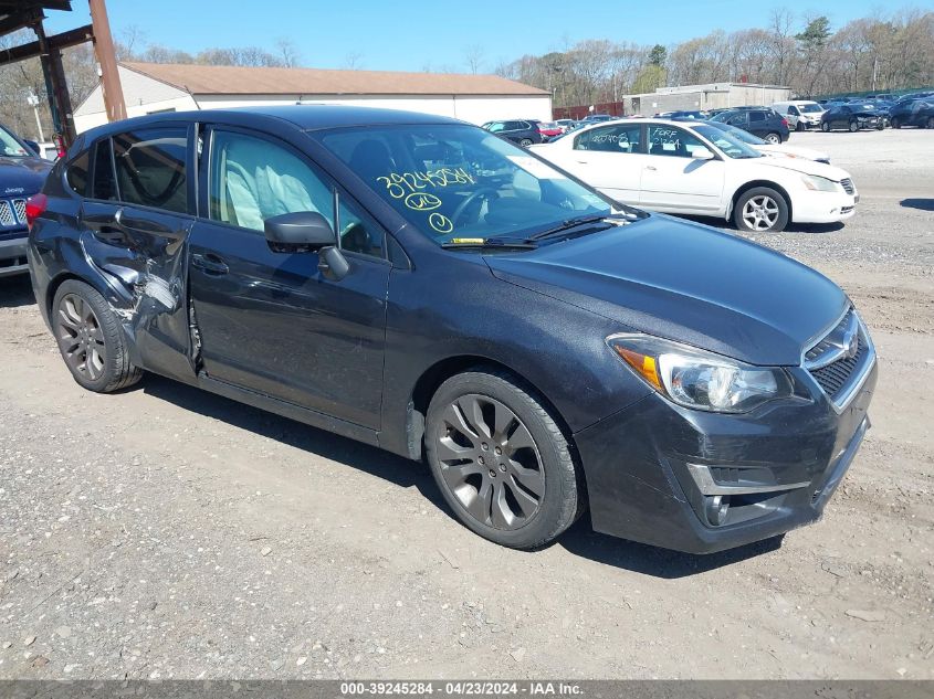 2016 SUBARU IMPREZA 2.0I