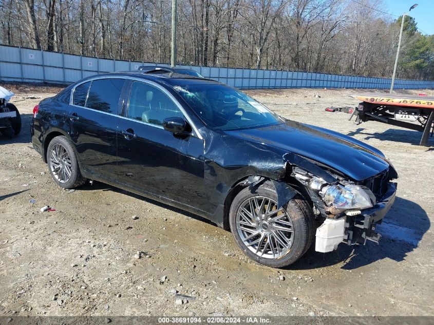 2011 INFINITI G37X