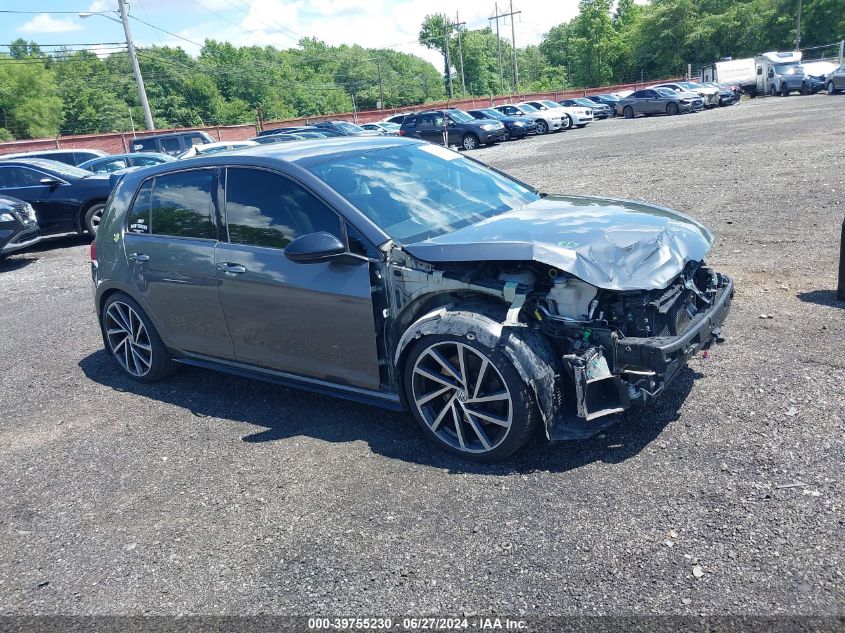 2018 VOLKSWAGEN GOLF R 2.0T W/DCC   NAVIGATION