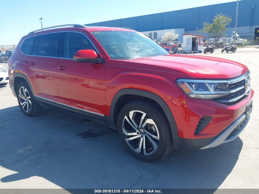 2021 VOLKSWAGEN ATLAS 3.6L V6 SEL PREMIUM