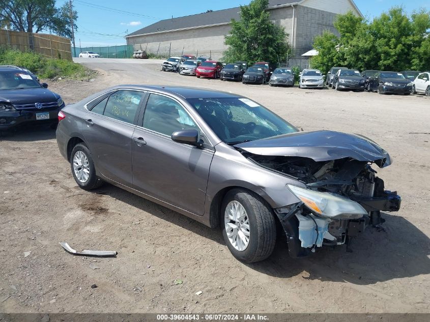 2016 TOYOTA CAMRY LE