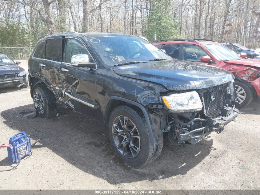 2012 JEEP GRAND CHEROKEE OVERLAND