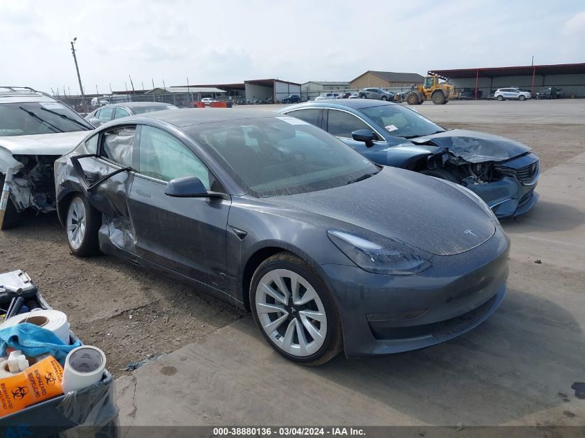 2023 TESLA MODEL 3 REAR-WHEEL DRIVE