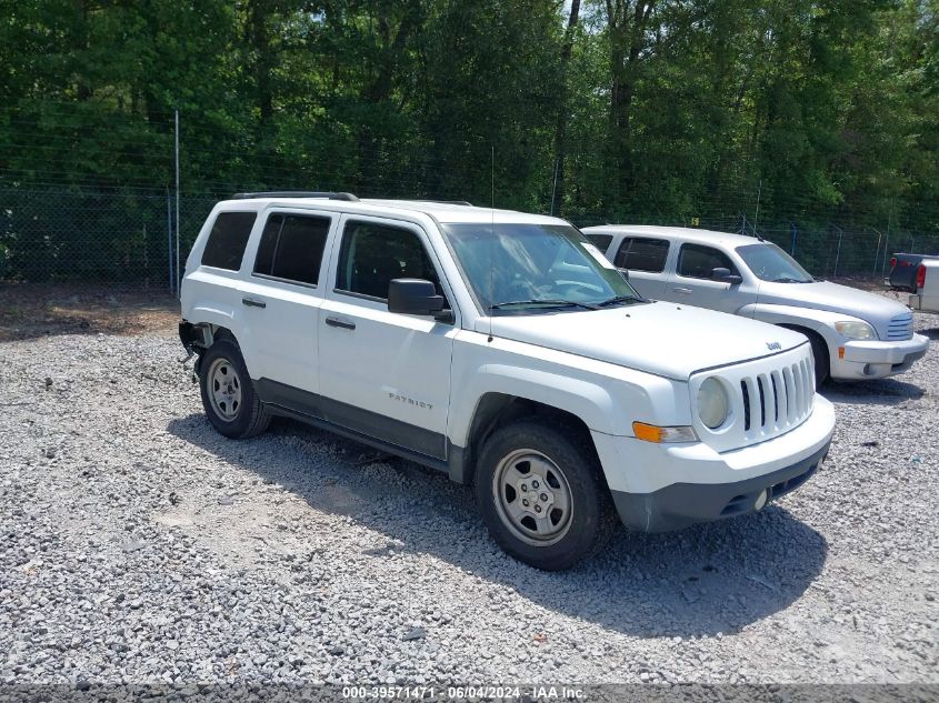 2014 JEEP PATRIOT SPORT