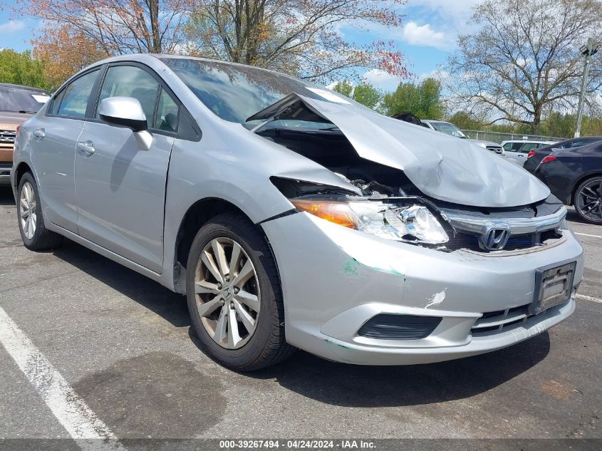 2012 HONDA CIVIC EX