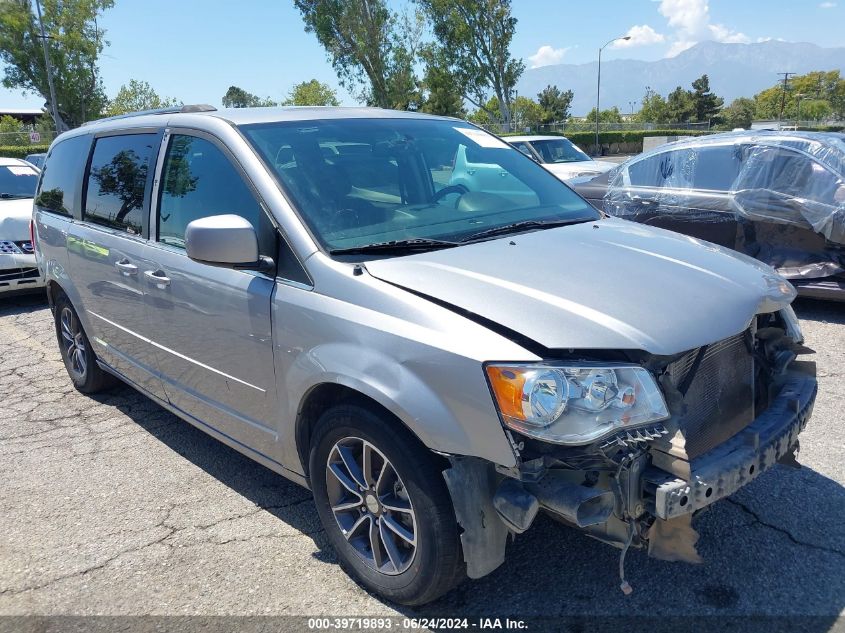 2017 DODGE GRAND CARAVAN SXT