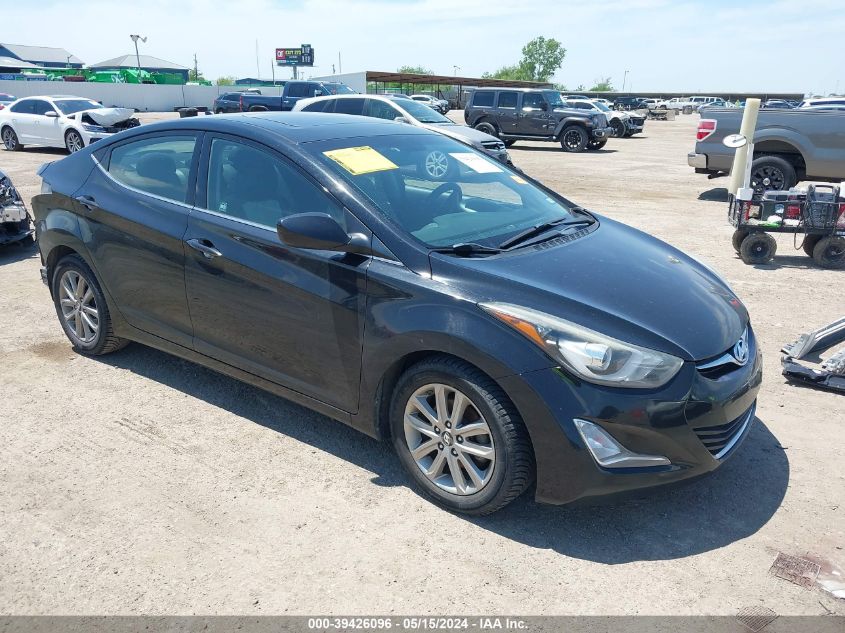 2015 HYUNDAI ELANTRA SE