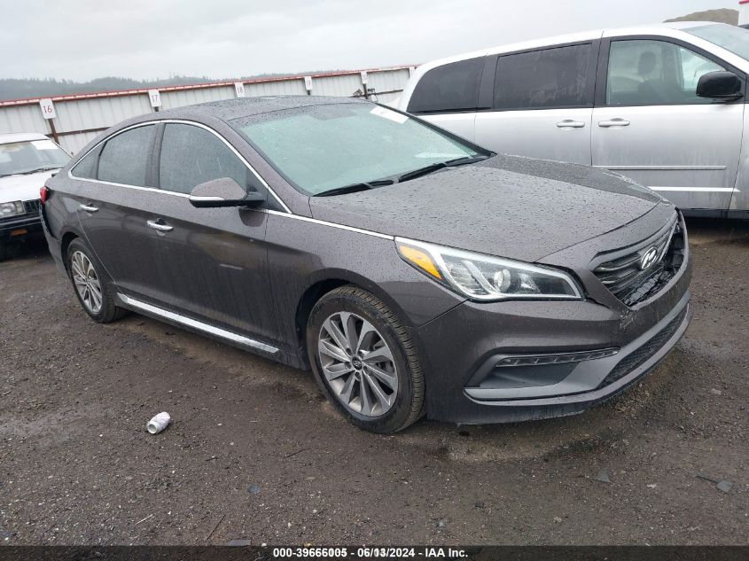 2017 HYUNDAI SONATA SPORT