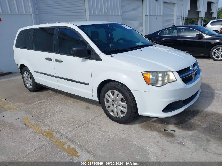 2014 DODGE GRAND CARAVAN AMERICAN VALUE PKG