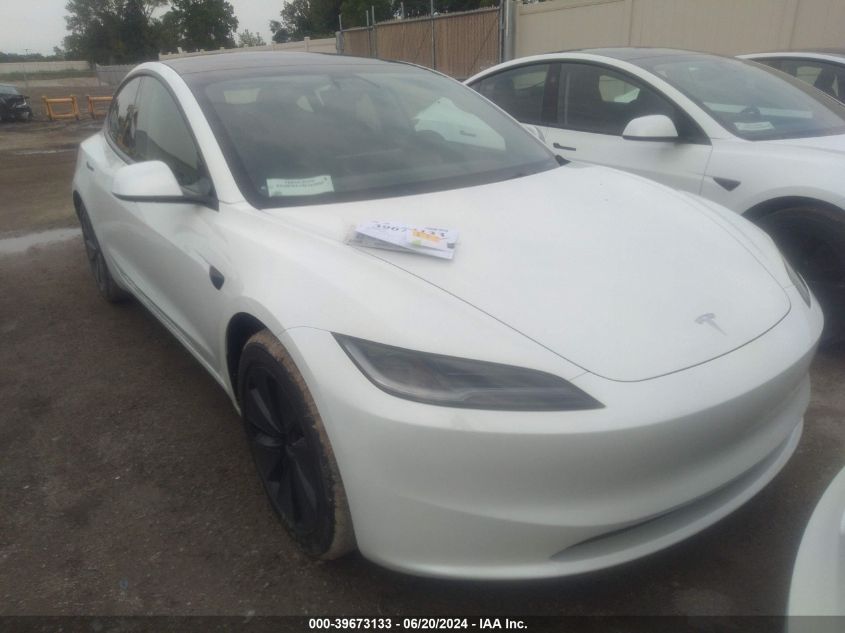 2024 TESLA MODEL 3