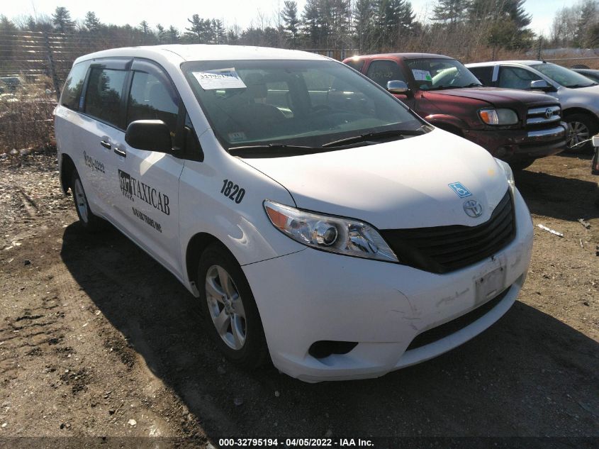 2017 TOYOTA SIENNA L 7 PASSENGER