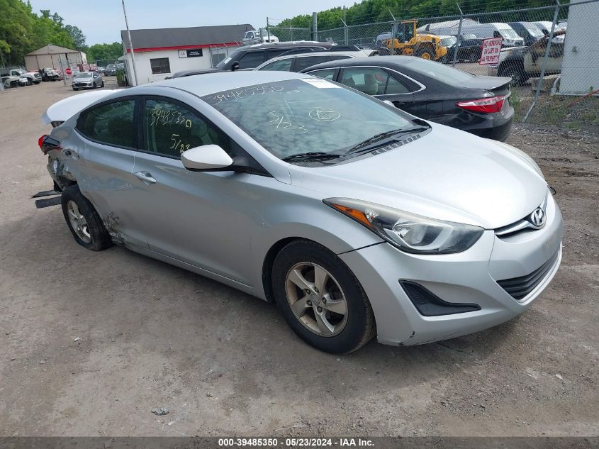 2014 HYUNDAI ELANTRA SE