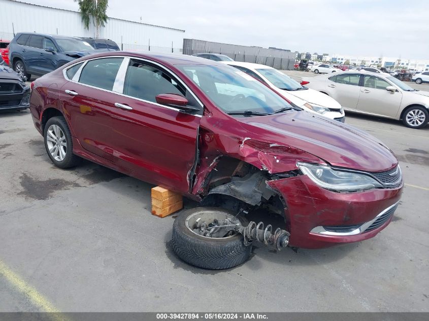 2015 CHRYSLER 200 LIMITED