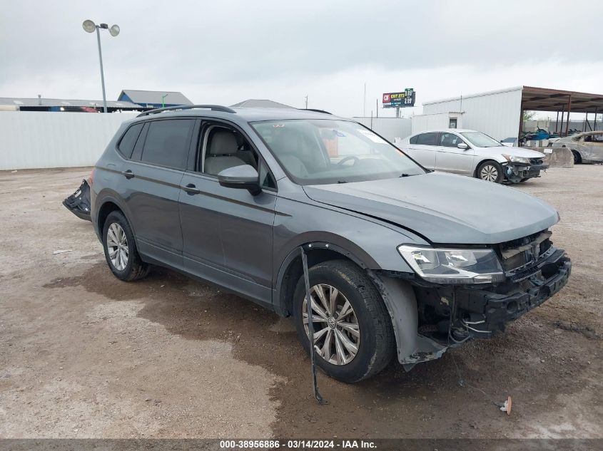 2018 VOLKSWAGEN TIGUAN 2.0T S