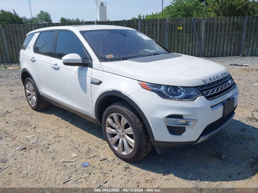 2016 LAND ROVER DISCOVERY SPORT HSE LUX