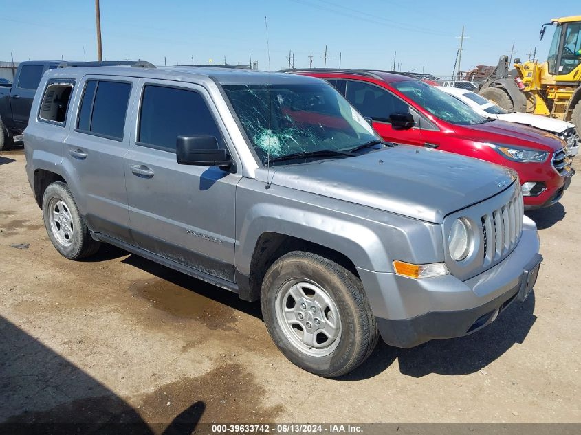 2017 JEEP PATRIOT SPORT FWD