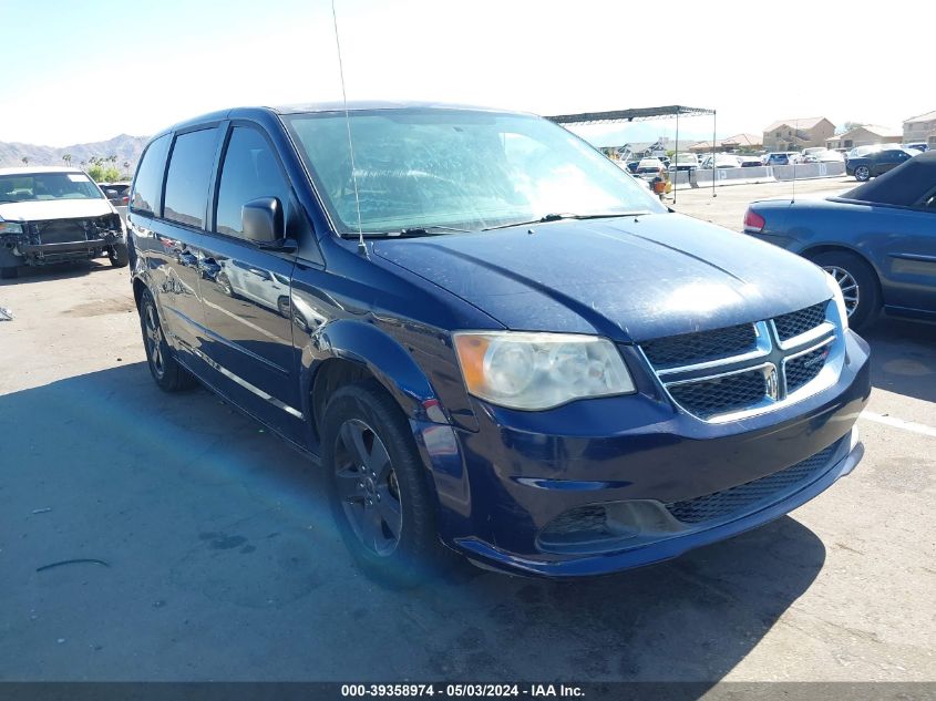 2013 DODGE GRAND CARAVAN SE