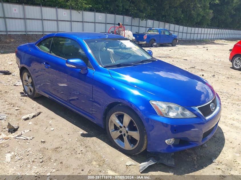 2010 LEXUS IS 250C