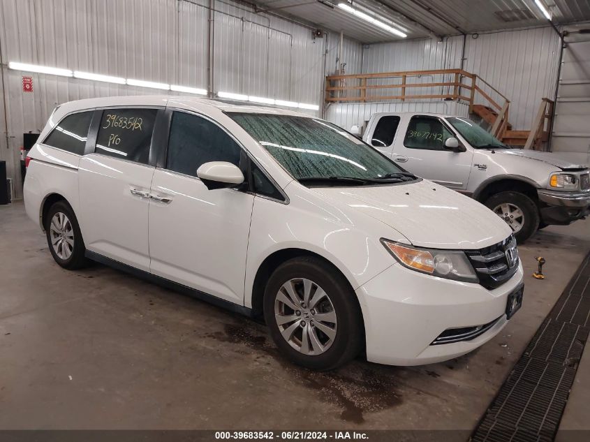 2014 HONDA ODYSSEY EXL