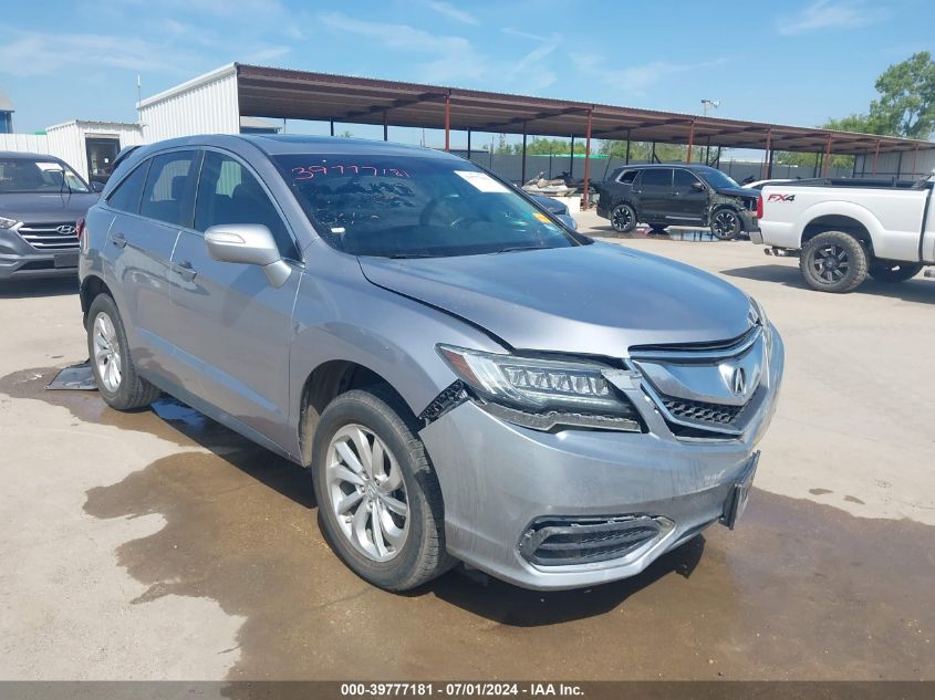 2016 ACURA RDX TECHNOLOGY   ACURAWATCH PLUS PACKAGES/TECHNOLOGY PACKAGE