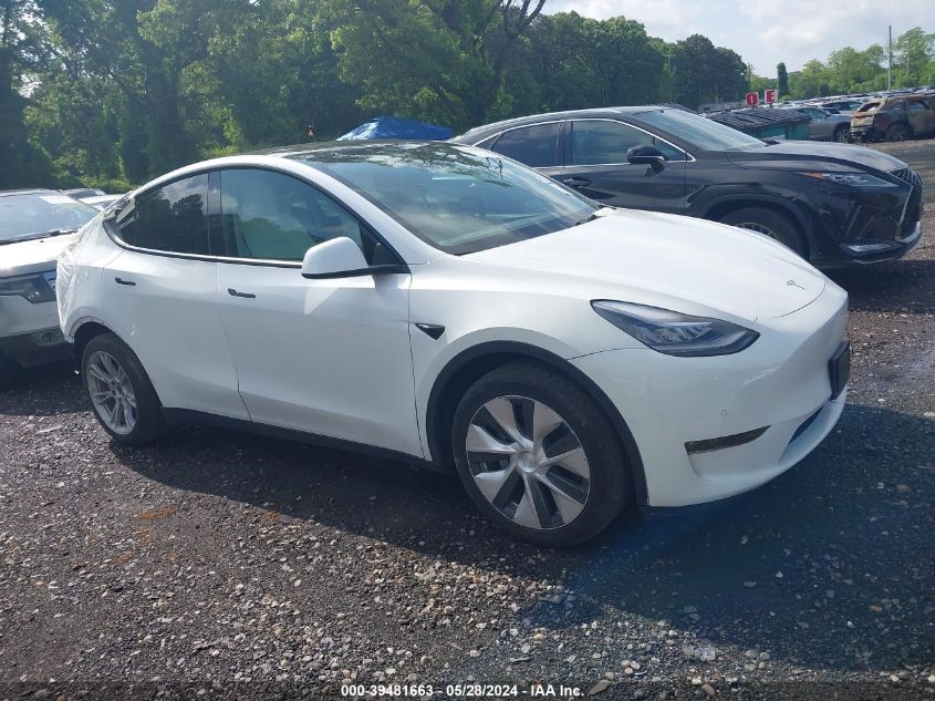 2021 TESLA MODEL Y LONG RANGE DUAL MOTOR ALL-WHEEL DRIVE