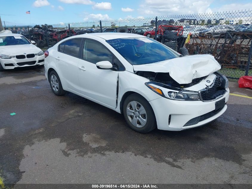 2018 KIA FORTE LX