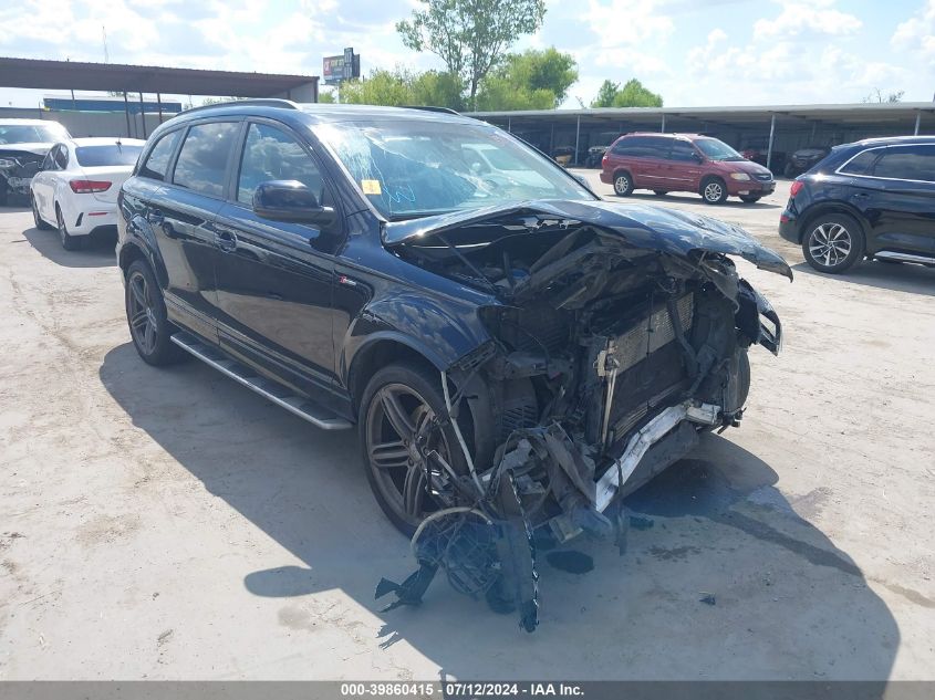 2015 AUDI Q7 3.0T S LINE PRESTIGE