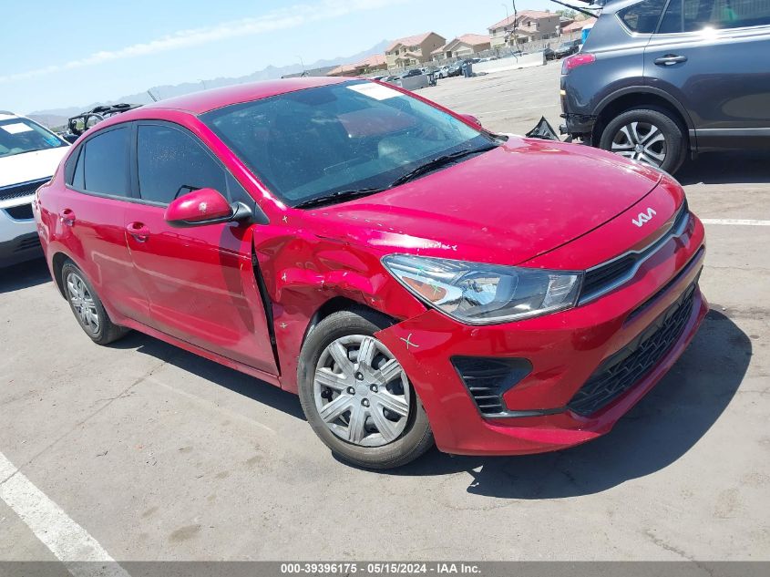 2022 KIA RIO S