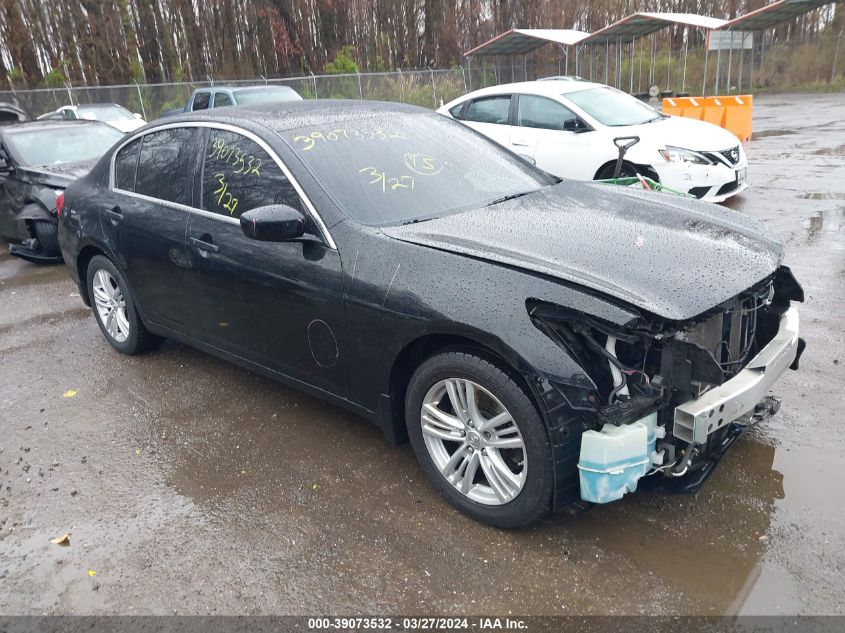 2012 INFINITI G37X