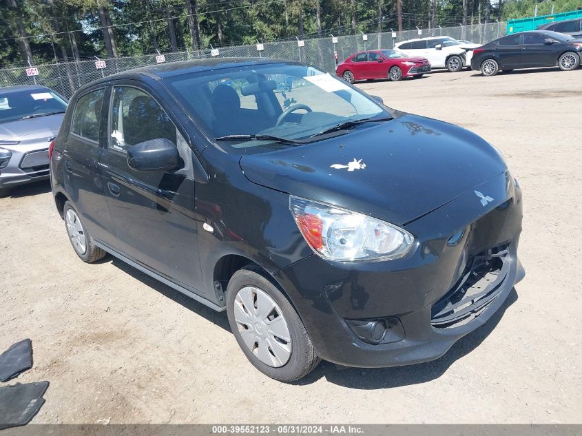 2015 MITSUBISHI MIRAGE DE/RF