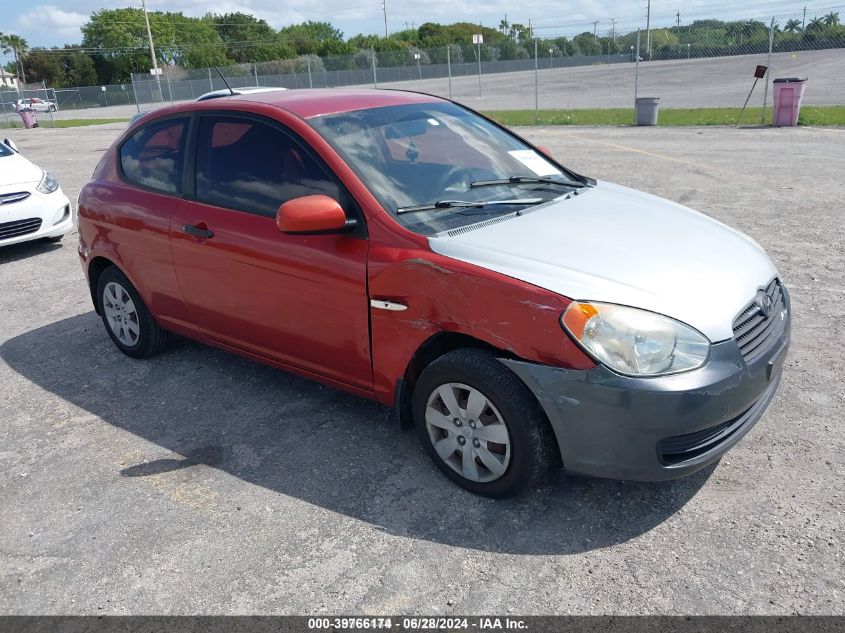 2010 HYUNDAI ACCENT GS