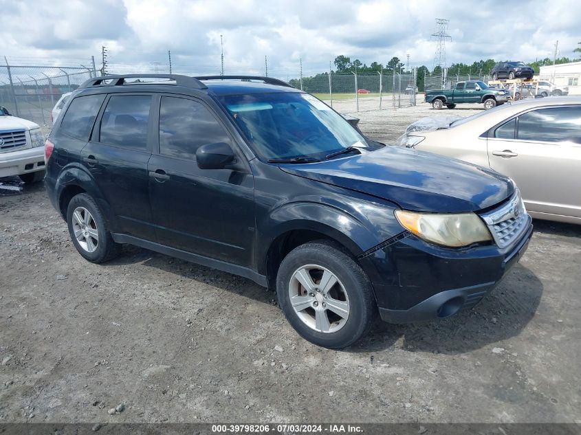 2012 SUBARU FORESTER 2.5X