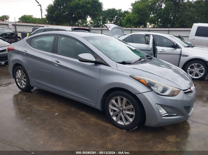 2016 HYUNDAI ELANTRA SE