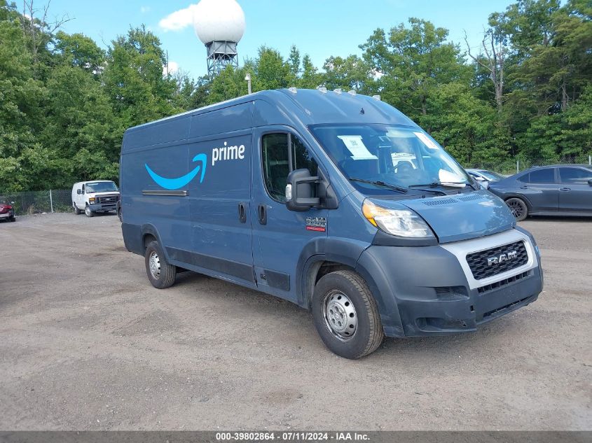 2019 RAM PROMASTER 3500 CARGO VAN HIGH ROOF 159 WB EXT