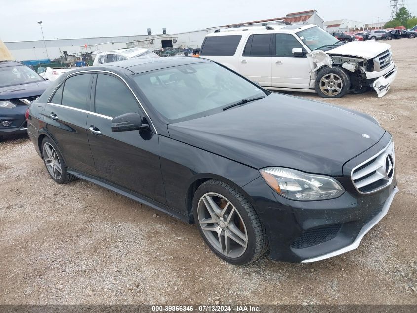 2016 MERCEDES-BENZ E 400 4MATIC