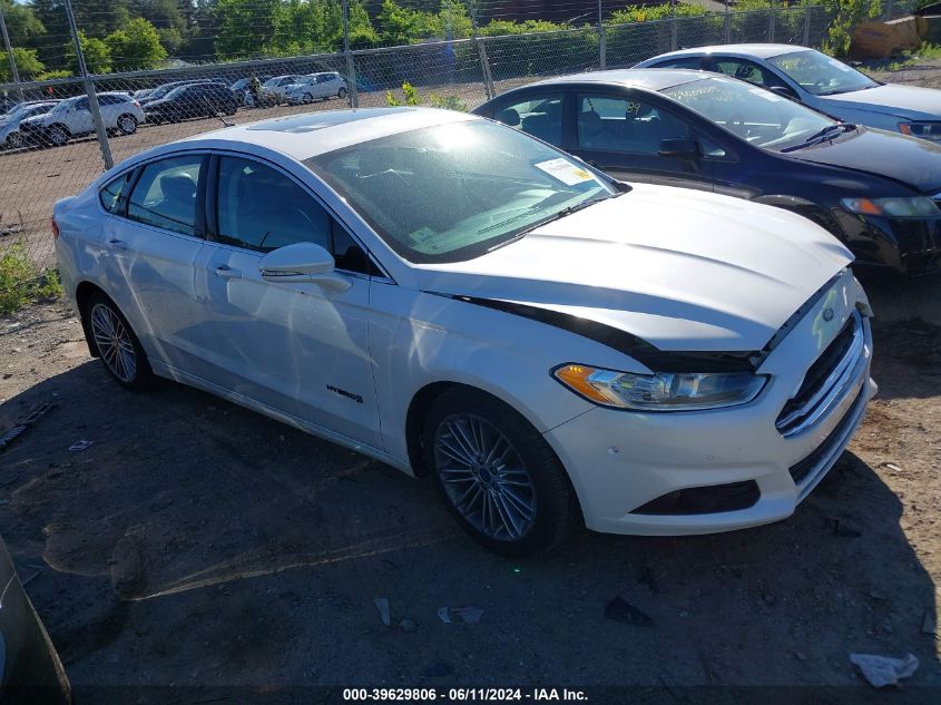 2014 FORD FUSION HYBRID SE