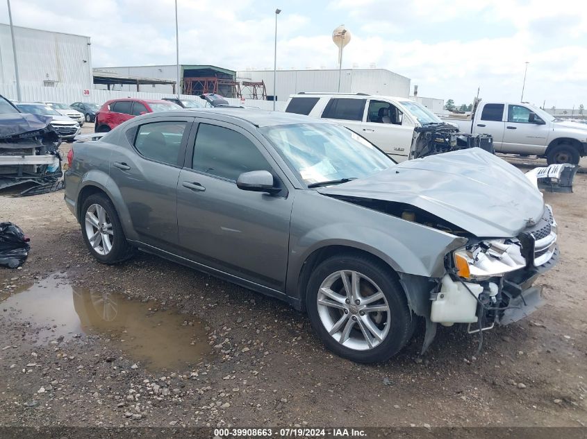 2012 DODGE AVENGER SXT PLUS