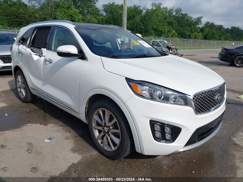 2016 KIA SORENTO 3.3L SXL