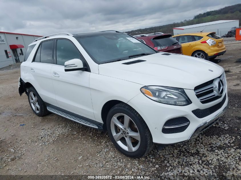 2017 MERCEDES-BENZ GLE 350 4MATIC