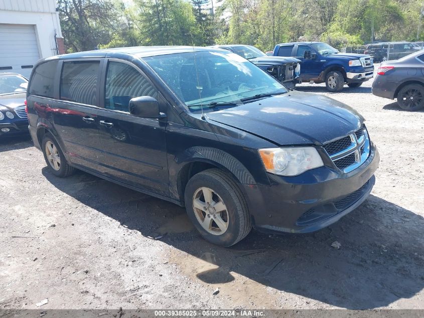 2013 DODGE GRAND CARAVAN SXT